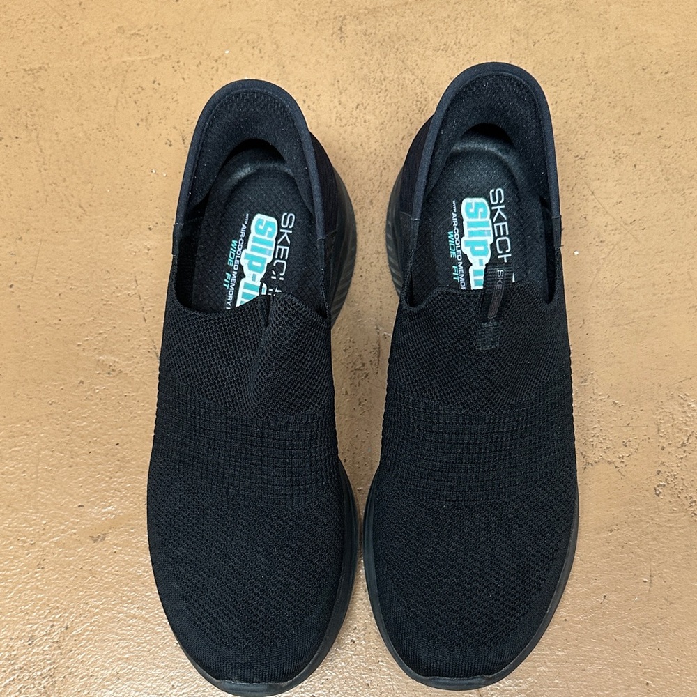 Skechers Women’s  Black Slip-On Shoes